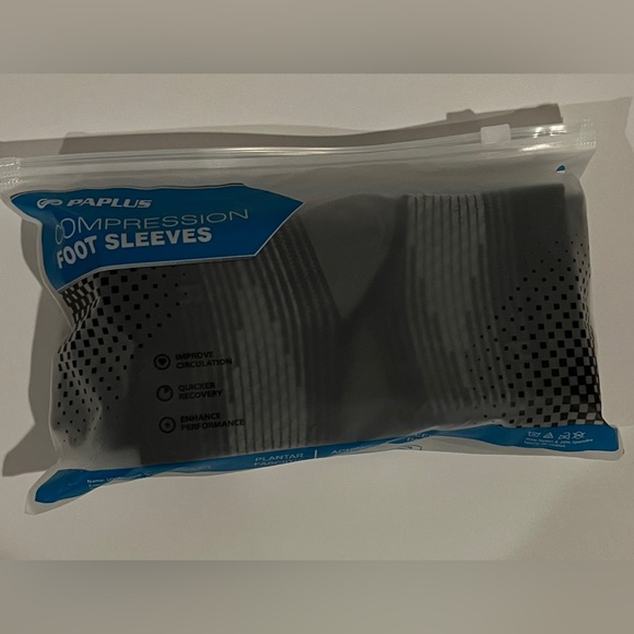 Foot sleeves, black, size M - Picture 3 of 6